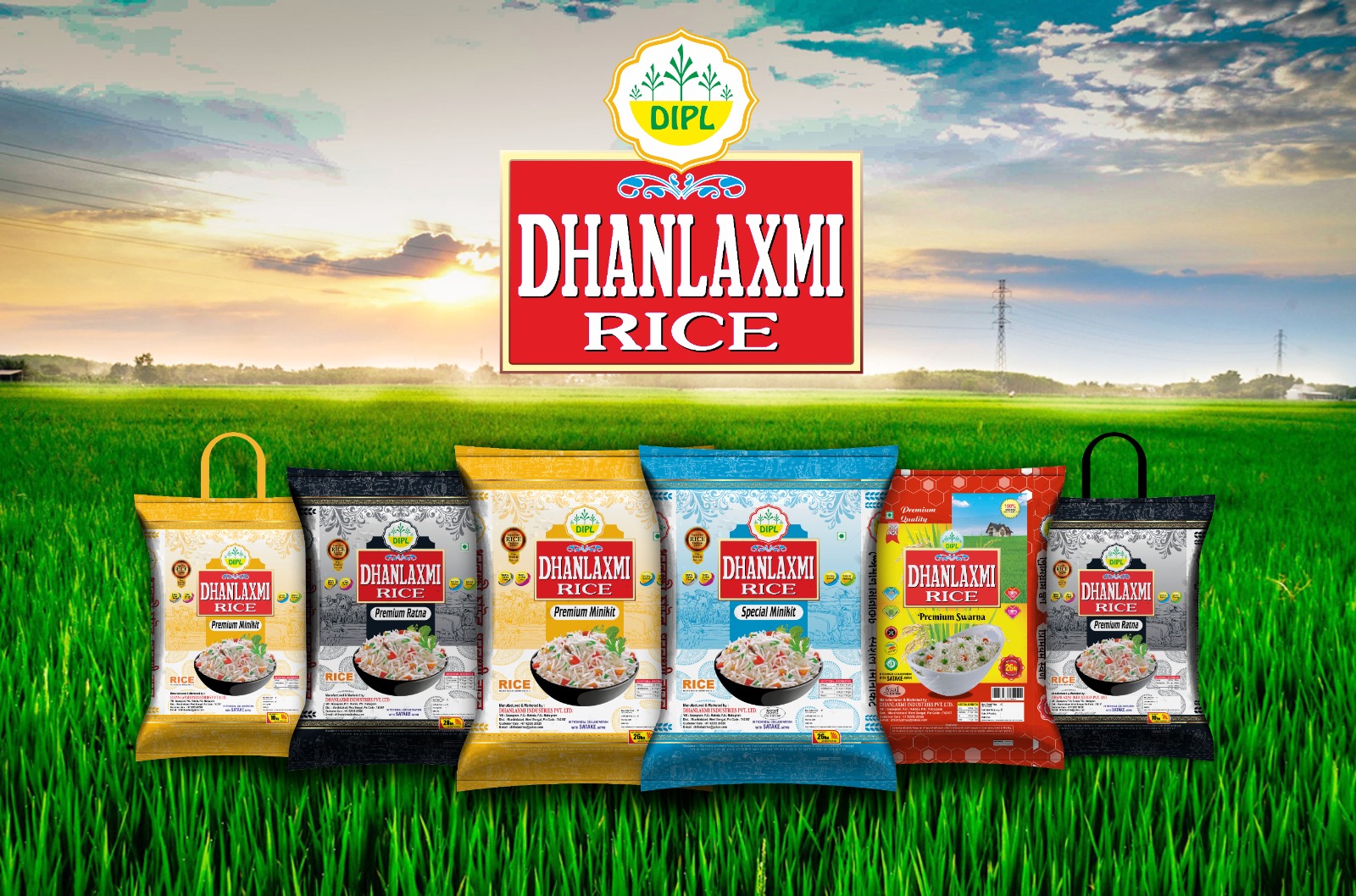 Dhanlaxmi Rice — all product varieties
